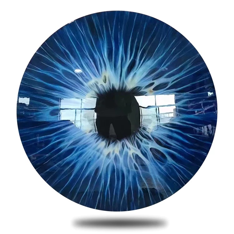Resin Iris Eye Round Wall Decor