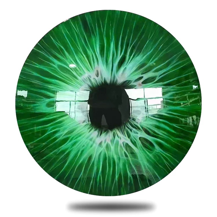 Resin Iris Eye Round Wall Decor
